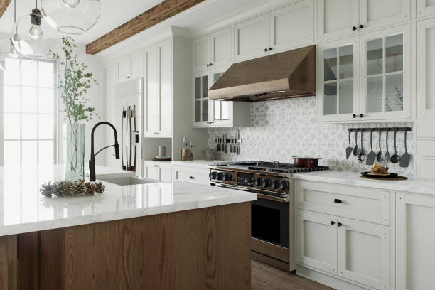 Hardwood kitchen floor Englewood